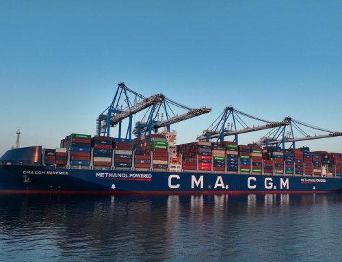 Biggest Methanol-fuelled container ship to visit Malta berths at Malta Freeport